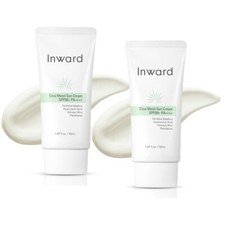 INWARD Cica Moist Sun Cream 50ml 1.69oz x2pcs / SPF50 PA   Sunscreen Sunblock