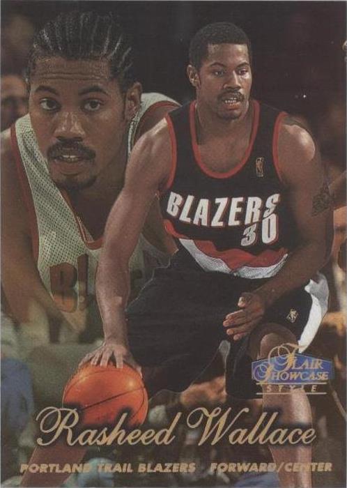 1997-98 Flair Showcase - Rasheed Wallace #80 for sale | eBay