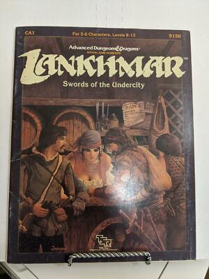 Advanced Dungeons & Dragons AD&D - 9150 CA1 - Swords of the Undercity W/ Content