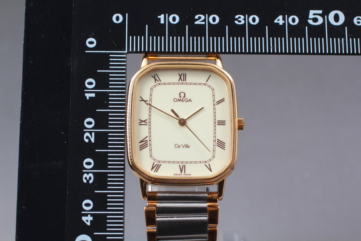 OMEGA オメガ De Vile デビル 1417 クォーツ 時計 腕時計 OMEGA オメガ デビル クォーツ メンズ _742479 : CLOSER Yahoo