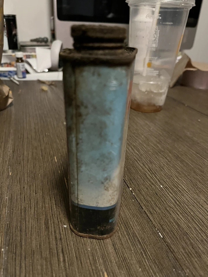 COX THIMBLE DROME AIRPLANE EMPTY GLOW FUEL CAN 1960s - Image 3 of 4