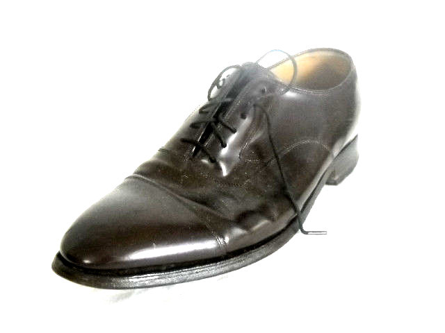 Johnston & Murphy mens Oxford Dress Shoes sz 9 1/2 D Dark  display picture 1
