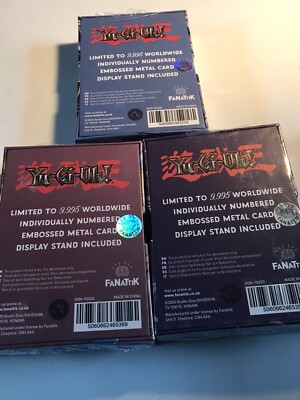 2020 Limited Edition Metal Yu-Gi-Oh Card Lot | eBay
