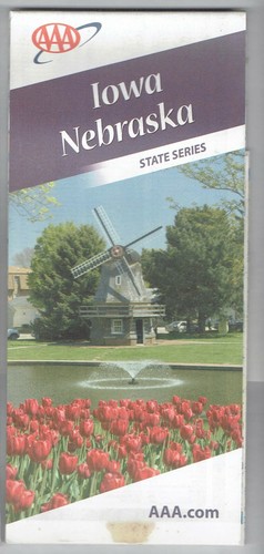 2009 AAA Map Iowa Nebraska