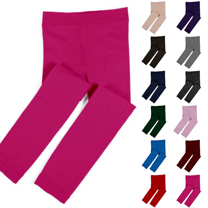 Best Deal for Girls Fleece Lined Leggings Pack Girls Leggings Toddler