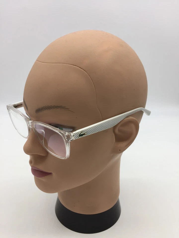 Marco óptico para gafas Lacoste L3804 C6 52-16-140 transparente/blanco Foto 3 de 4