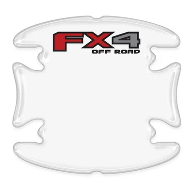 IPICK IMAGE, LLC Ford F-150 FX4 Off Road Car Door Handle Cup Protector Stickers, Pair