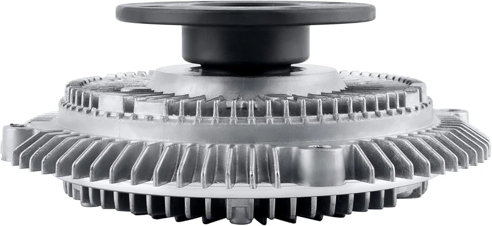 Se adapta a Nissan D21 Frontier Máxima Pickup L4 2,4 L radiador ventilador embrague 2570 Foto 4 de 4