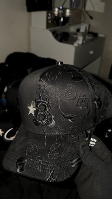 El Barbas Hats B STAR GRAFFITI Adjustable Baseball Cap One Size Men