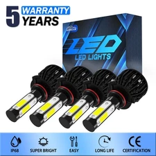 For Sterling 827 1990-1991 LED Headlight Bulb Hi/Lo Beam Light Bright+ 10000LM