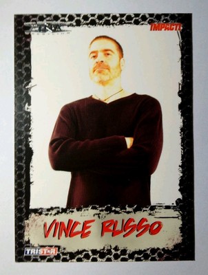 Vince Russo Tna Wrestling Card No.56 Neu TriStar WWE WCW ECW