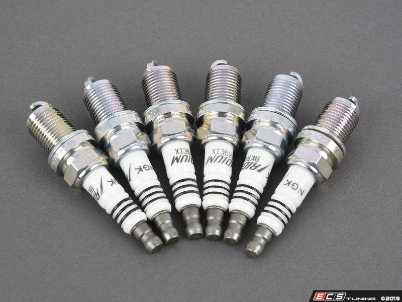 NGK - BKR9EIX Spark Plugs - Set Of Six  - bkr9eixKT