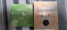 Gold Eye Mask & 2 Melao Mask Stick Set