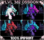 LVL 362 Ossidon [100% IMPRINT] TOP STATS ARK? Survival Ascended ASA PVE