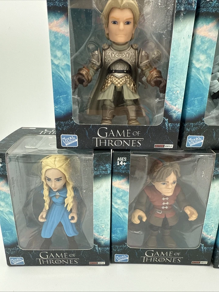 Lote de 5 mini figuras de Juego de Tronos Jon Snow Tyrion White Walker Daenery Jaime Foto 2 de 4