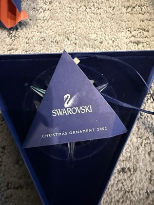 Swarovski Christmas Ornament 2002 Limited Edition (288802) for