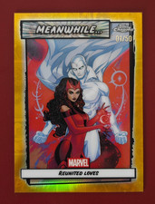 2026 Topps Chrome Marvel Scarlet Witch Vision Rainbow #MW-14 01/50 First Print