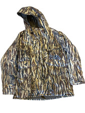 Vintage Cabela's Ducks Unlimited Camo Gore-Tex Parka Jacket Size L Tall USA Made