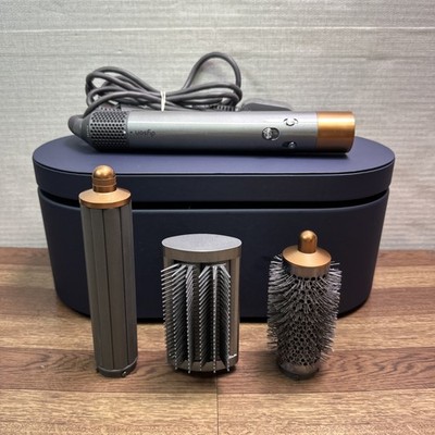 Dyson Airwrap Hair Multi Styler HS05 Nickel copper With Attachments / READ