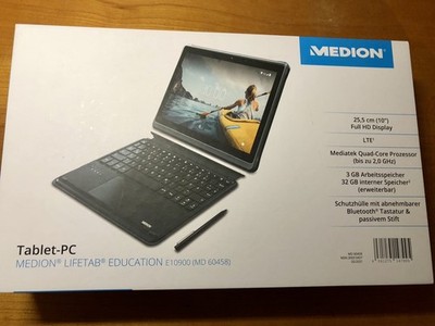 Medion Lifetab E10900 Education Tablet-PC 32 GB 3GB RAM Stift Bluetooth Tastatur