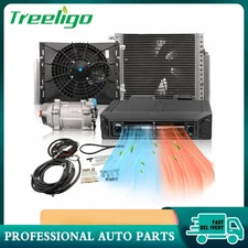 12V Cool&Heat Electric Universal Underdash Air Conditioner DC Auto Car A/C Kit