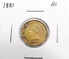 1881 Indian Head Cent In Almost Uncirculated Details Condition KM#90 Rare Coin