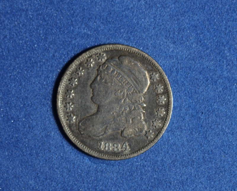 ESTATE FIND 1834- Capped Bust Half Dime #P30239