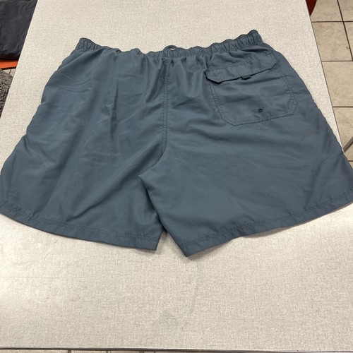 FADED GLORY SWIMWEAR GRAY WITH NavyNET LINING Size XL (40-42) - Picture 5 of 6