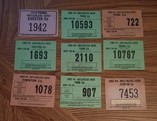 Chester York PA Antlerless Hunting License Lot