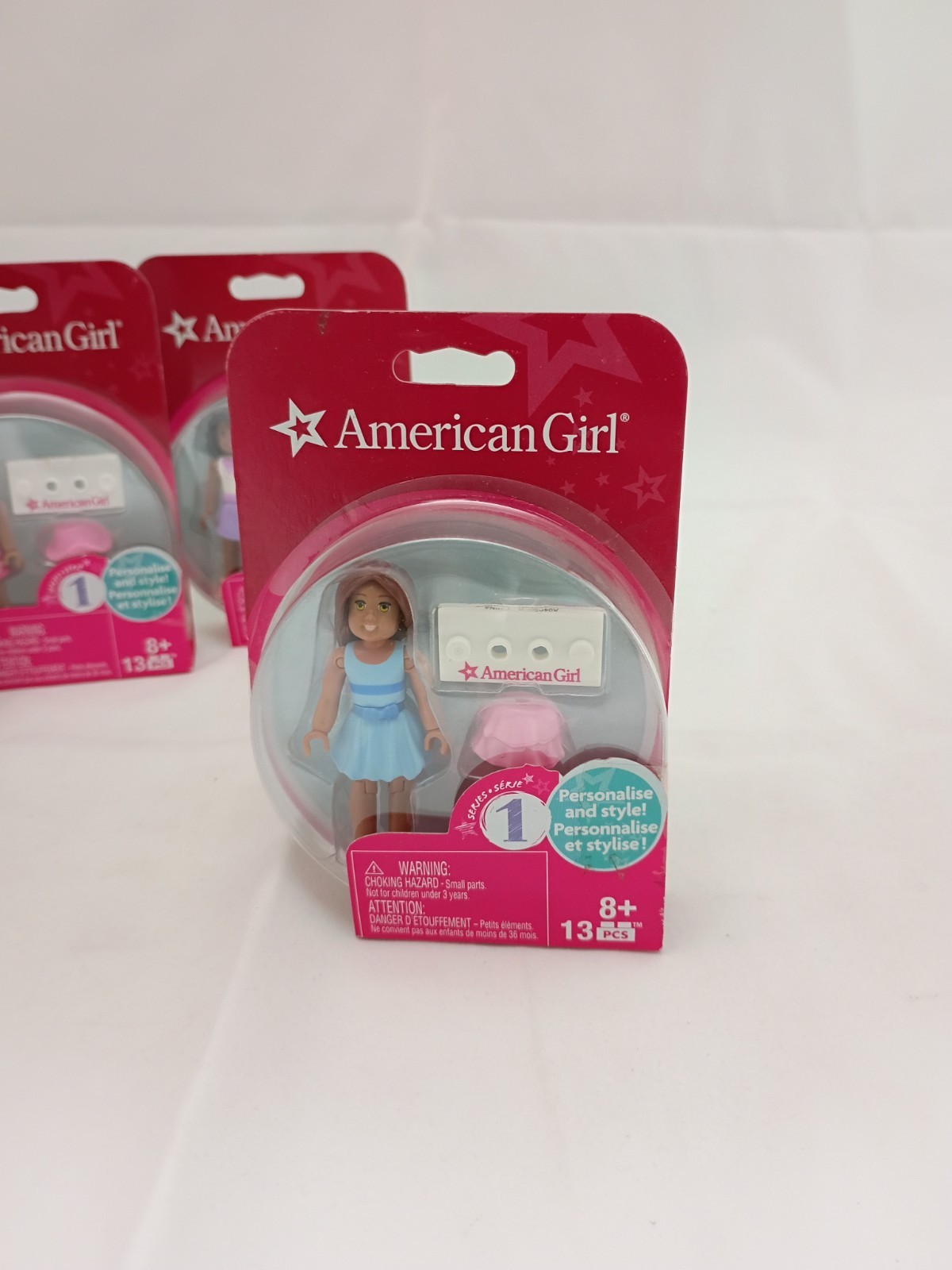 American Girl Mini Figures Mega Bloks Series 1 COMPLETE 2015 Awesome Set!