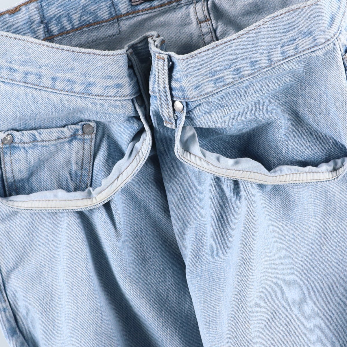 Vintage 2000'S Levi's Silver Tab Baggy Tapered Denim Pants Men's Size W31 thumbnail 13