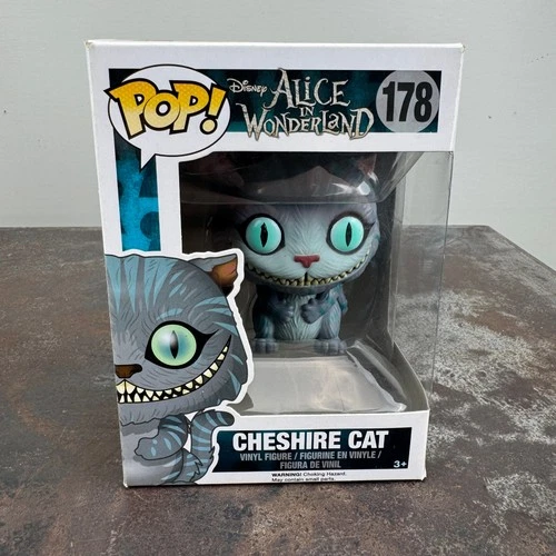 Funko Pop Disney ALICE IN WONDERLAND Cheshire Cat 178 w/ Imperfect Box