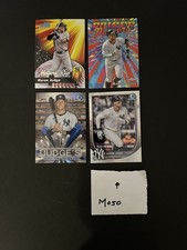 Aaron Judge Chrome Lot (4) Mojo Insert New York Yankees