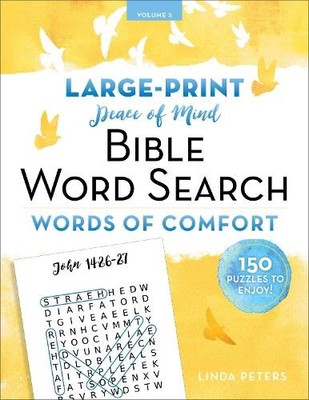 Linda Peters Peace of Mind Bible Word Search: Words of Comfort (Paperback)