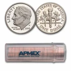 2014-S Roosevelt Dime 50-Coin Roll Proof (Silver)