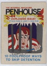 1973-74 Fleer Crazy Covers Series 1 1 Stripe Penhouse 1bw0