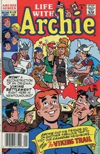Life with Archie Canadian Price Variant #280 VG 1990 Stock Image Low Grade
