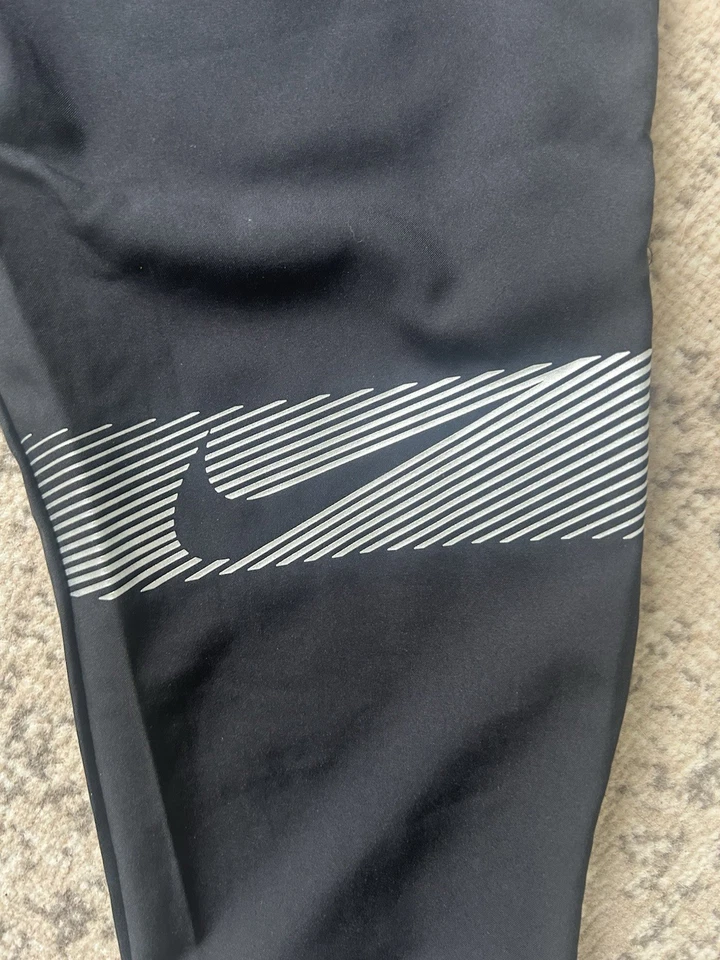 Nike Dri-FIT Men's Black Jogger Trousers L Running Drawstring FB8560-010 - Image 4 of 4