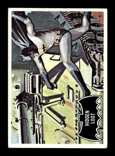 1966 Topps Batman Black Bat #55 Hidden Loot — Raw