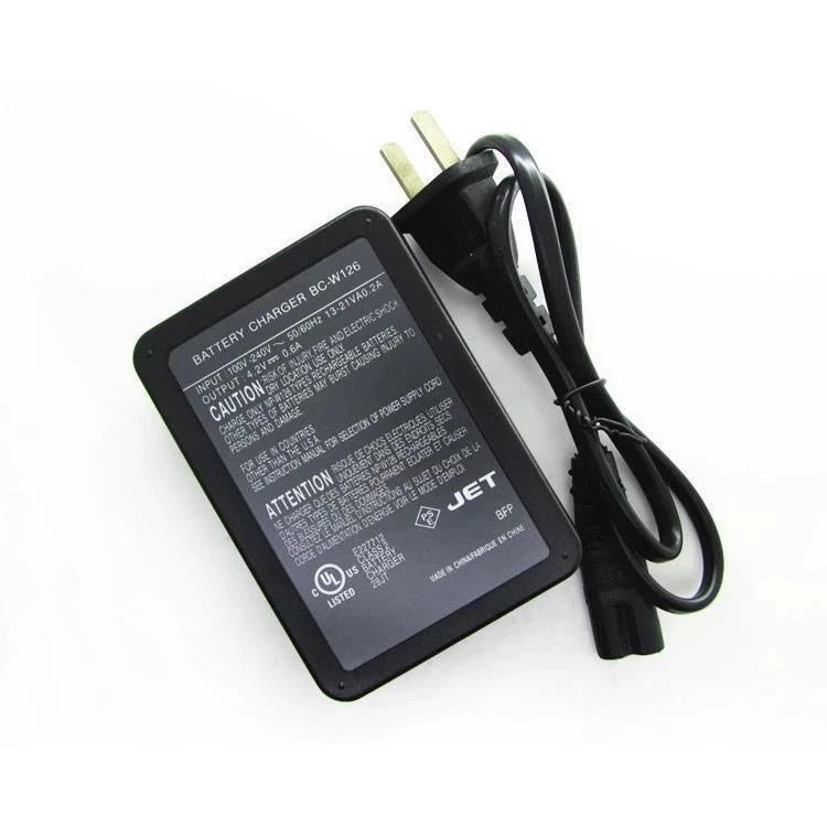 Cargador FujiFilm BC-W126 OEM para batería NP-W126s Foto 4 de 4
