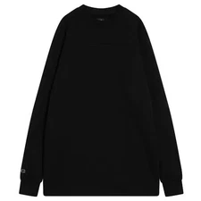 Rick Owens Tommy Pullover Cotton Crew Neck Sweatshirt In Black Men's One Size