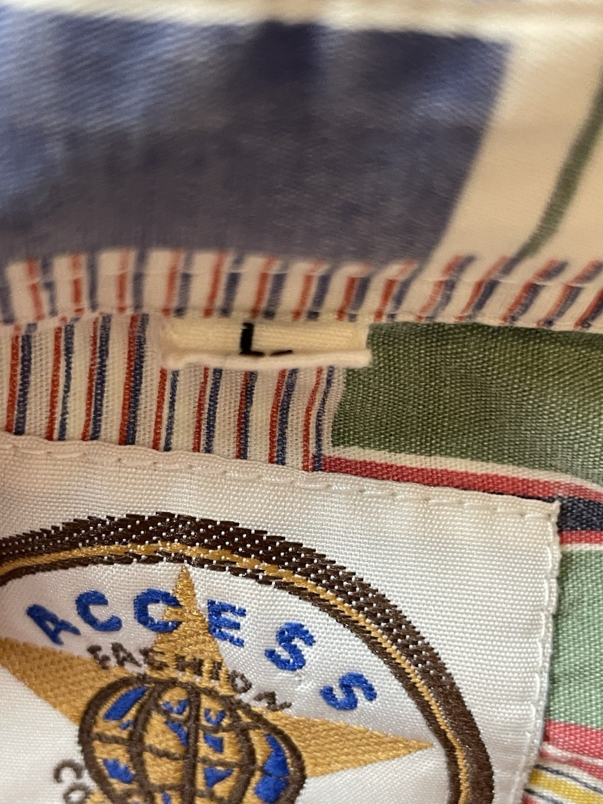 Vintage Patchwork Button Down Plaid Madras Women … - image 6