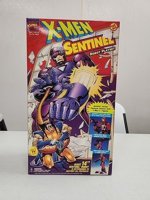 X-MEN GIANT 14 INCH SENTINEL FIGURE PLAYSET TOYBIZ 1994 New Sealed