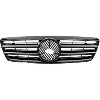 Designgrill Passend FüR Grill Mercedes W203 Baujahr 2000-2007 Sport-Optik