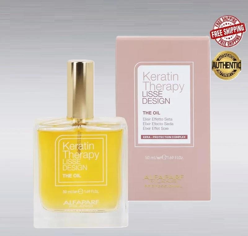 AlfaParf Lisse Design Кератиновое лечебное масло 1,69 унции / 50 мл