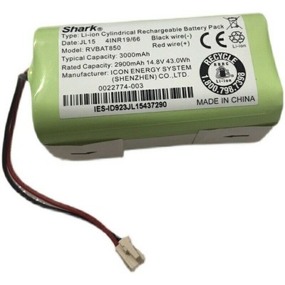New Shark RV1001 UR1005AE RV1101ARUS UR1105ARUS Battery 3000mAh RVBAT850 JL15