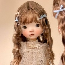 Resin 1/6 BJD Doll SD Jointed Bare Doll Girl Face Makeup Eyes Kids Handmade Gift