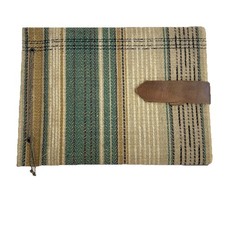 Vintage Scrapbook Photo Album Junk Journal Fabric Cover Blank Pages