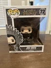 Funko POP! Television Game of Thrones Jon Snow Iron Throne #72