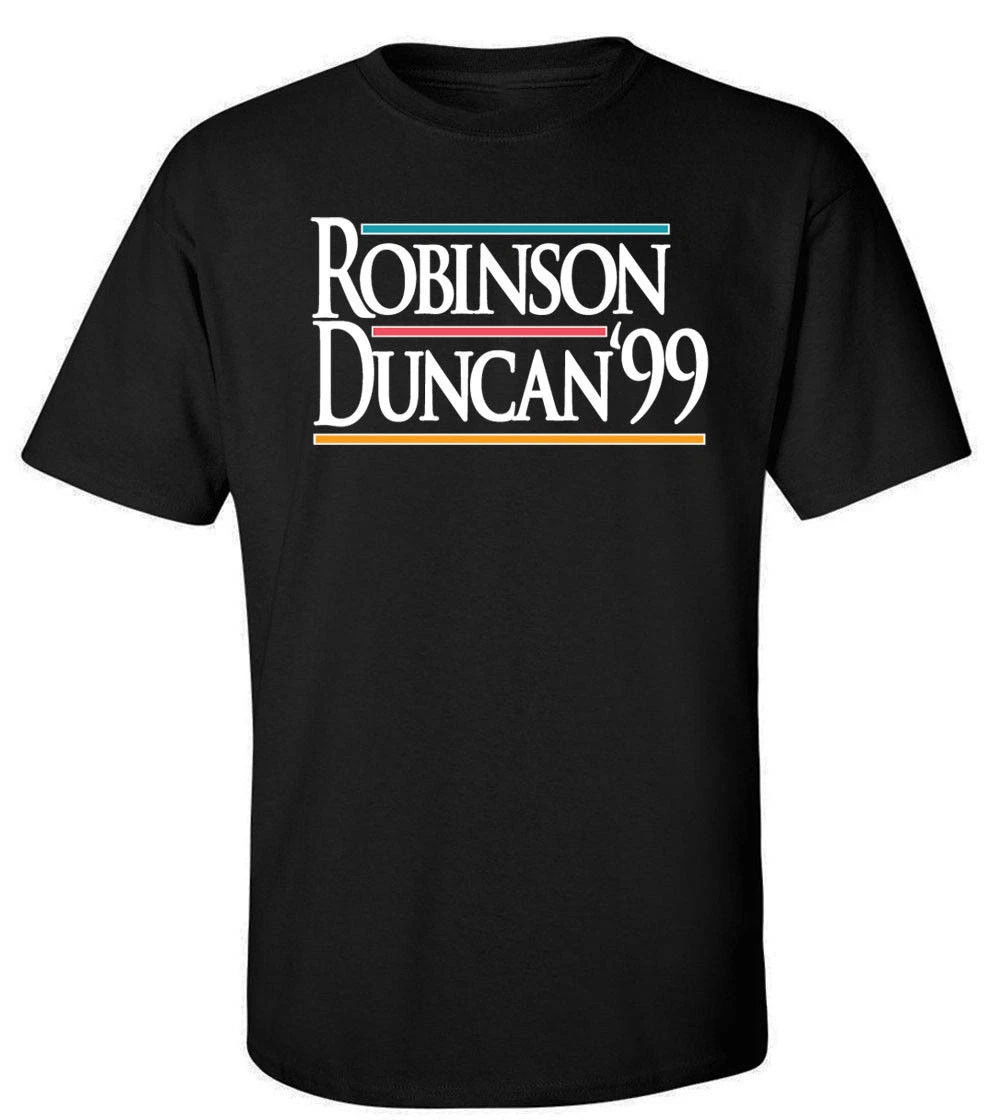 David Robinson Tim Duncan San Antonio 1999 Shirt T-Shirt
